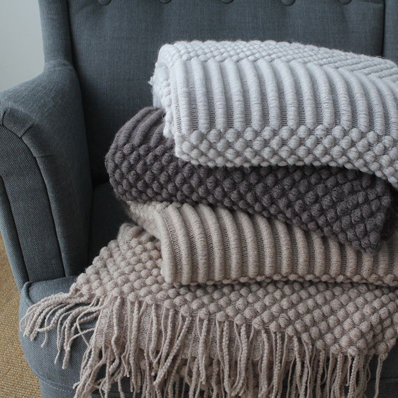 Serenity Wool Throw Blanket