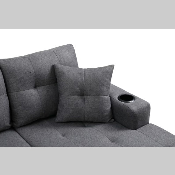 Serenity Grey Sectional Sofa