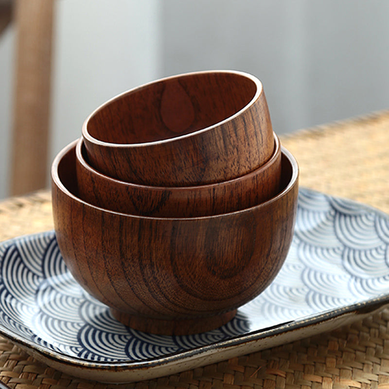 Japanese Jujube Wooden Bowl