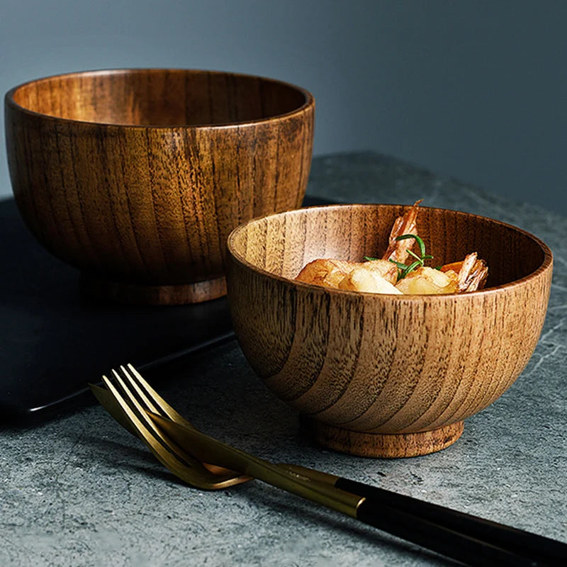 Japanese Jujube Wooden Bowl