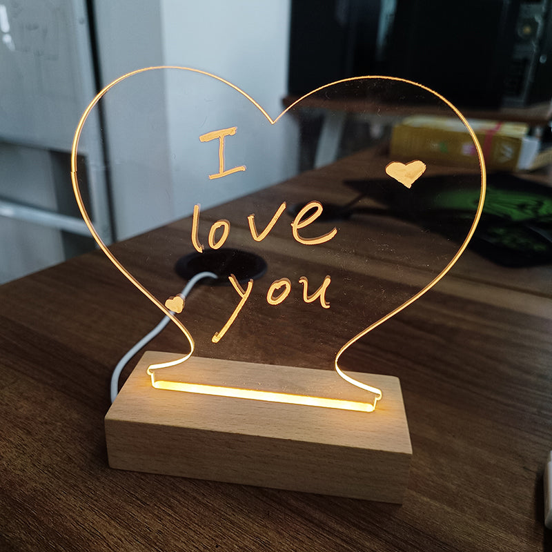 LED Message Board Night Light
